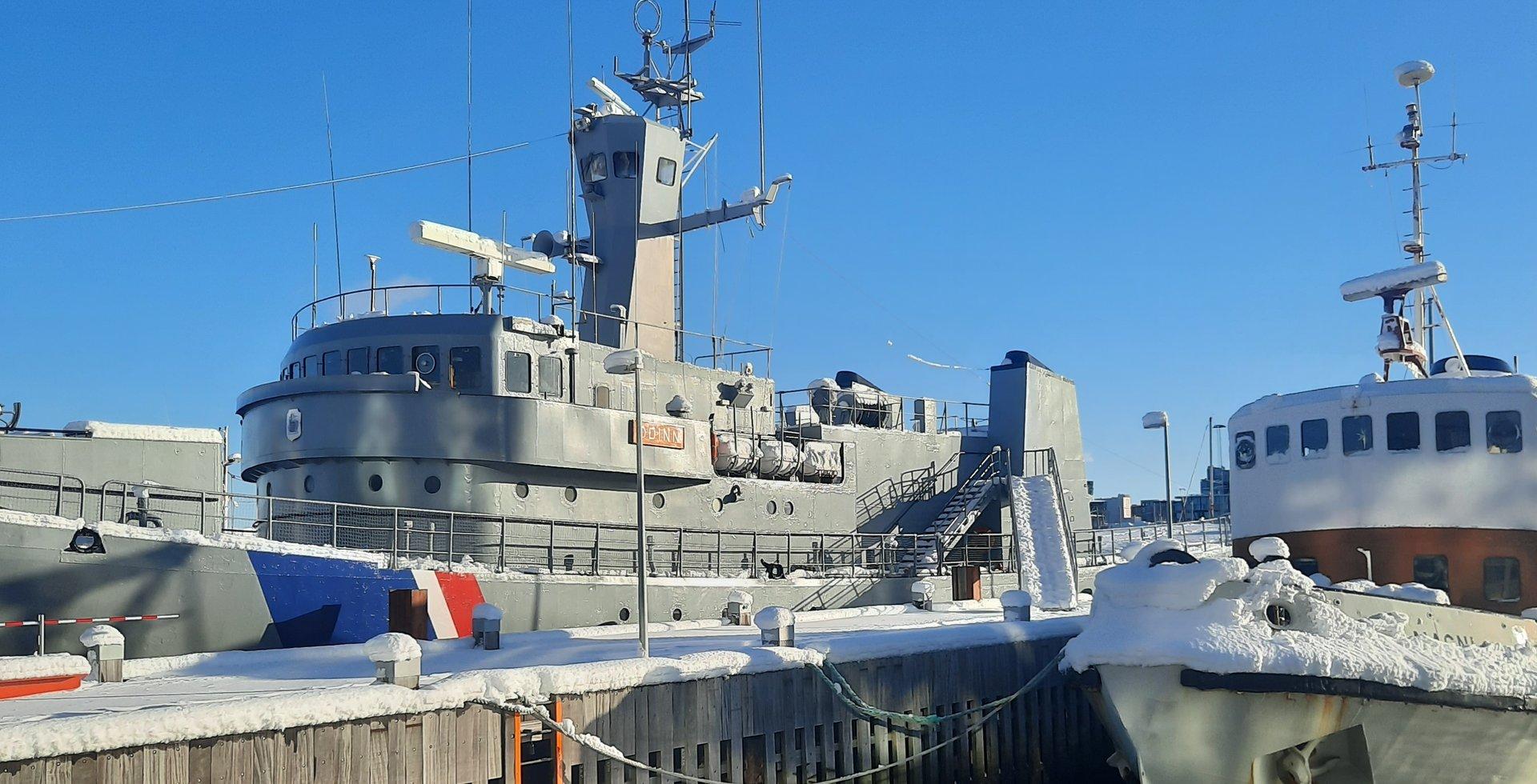 Varðskipið Óðinn - Leiðsögn um borð