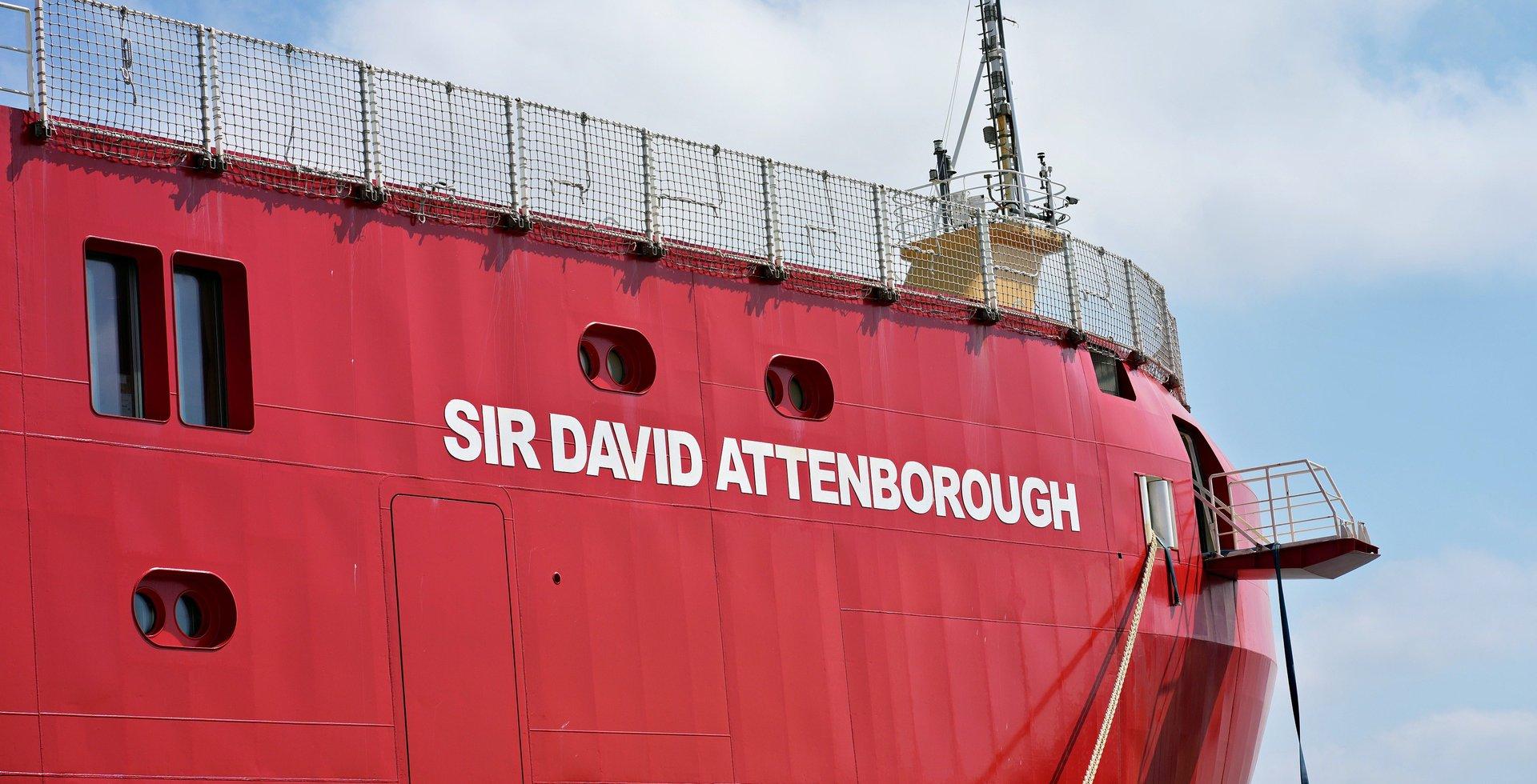 Heimsókn frá konunglegu rannsóknarskipi á Menningarnótt - RRS Sir David Attenborough