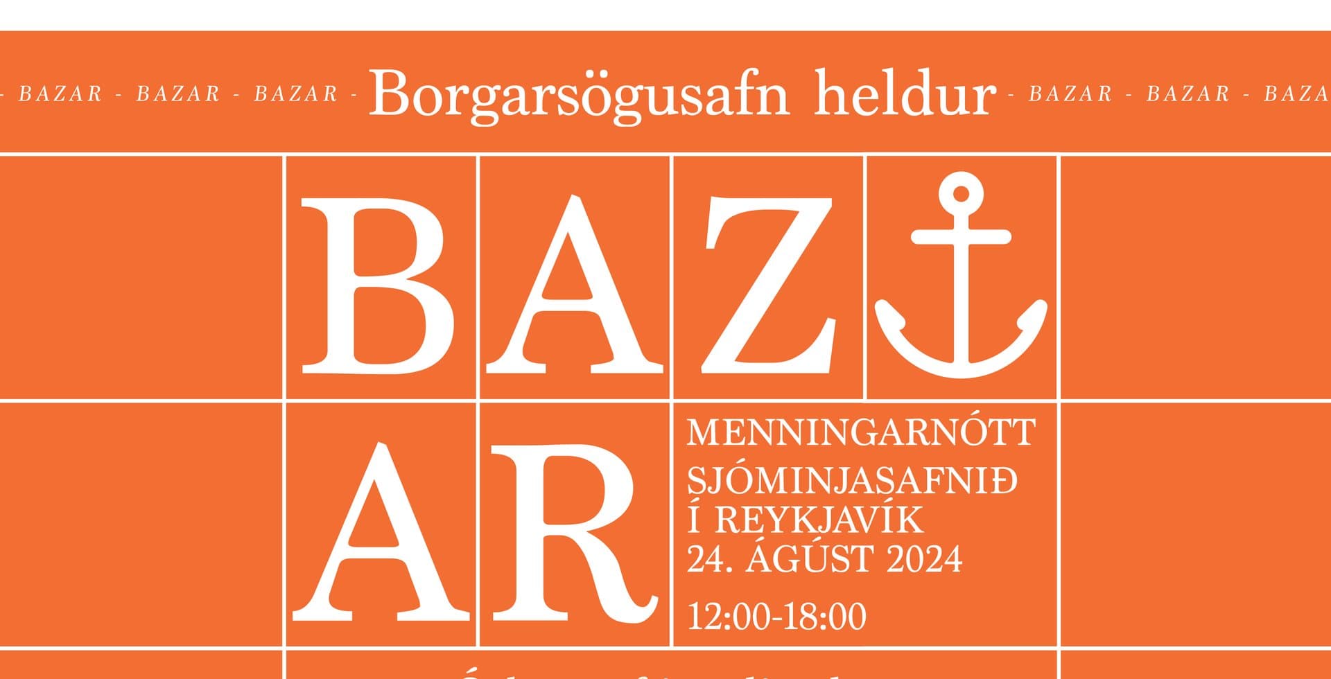 BAZAAR at the Reykjavík Maritime Museum