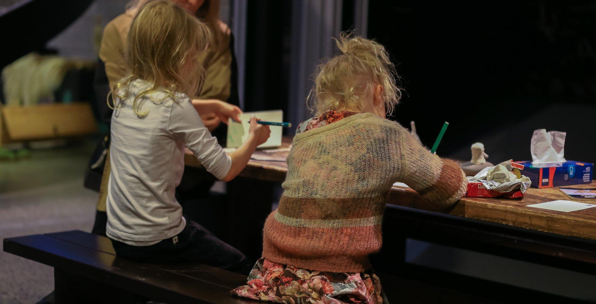 Paper Doll Workshop at The Settlement Exhibition