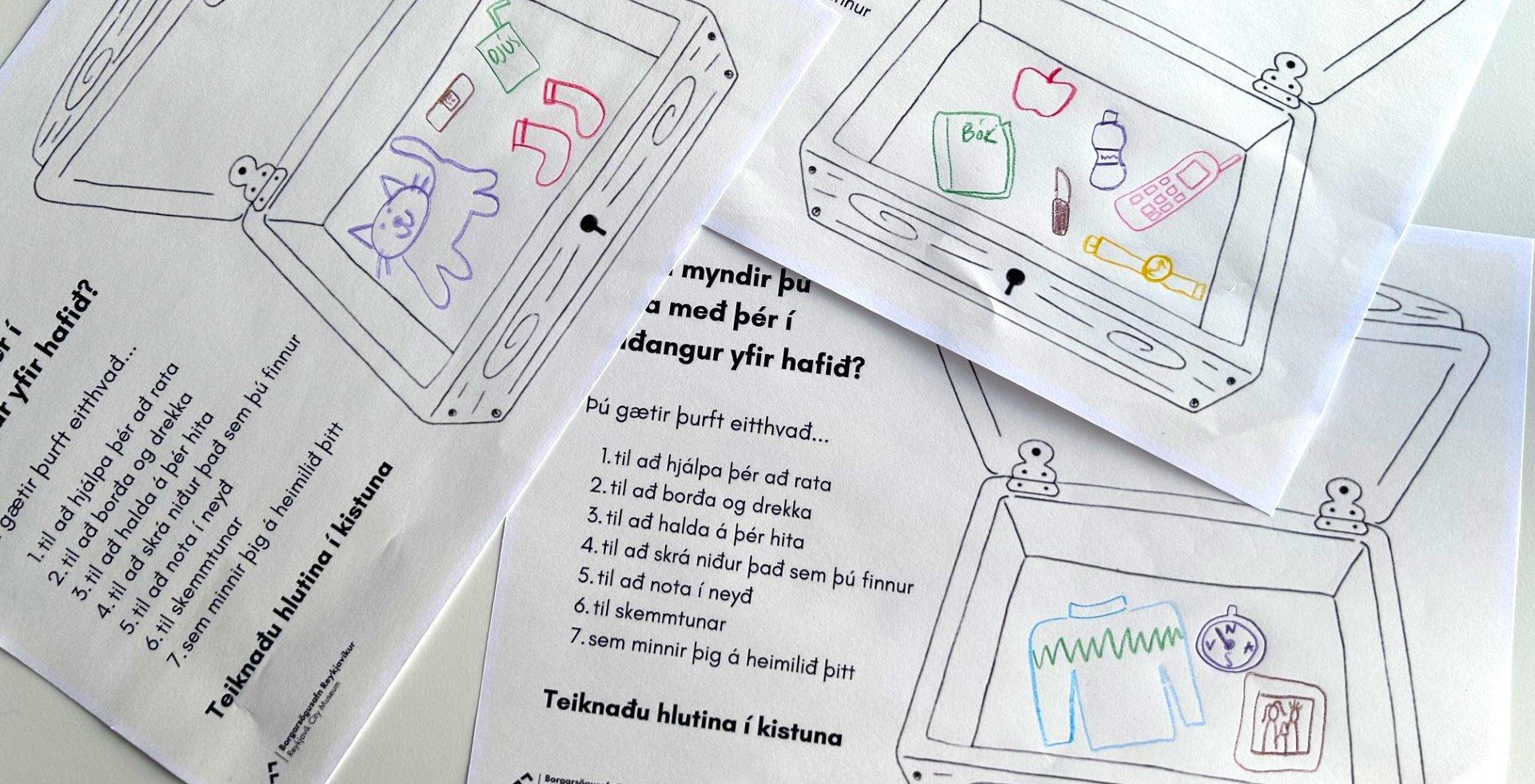 Ferðakistur - Fjölskyldusmiðja á Safnanótt