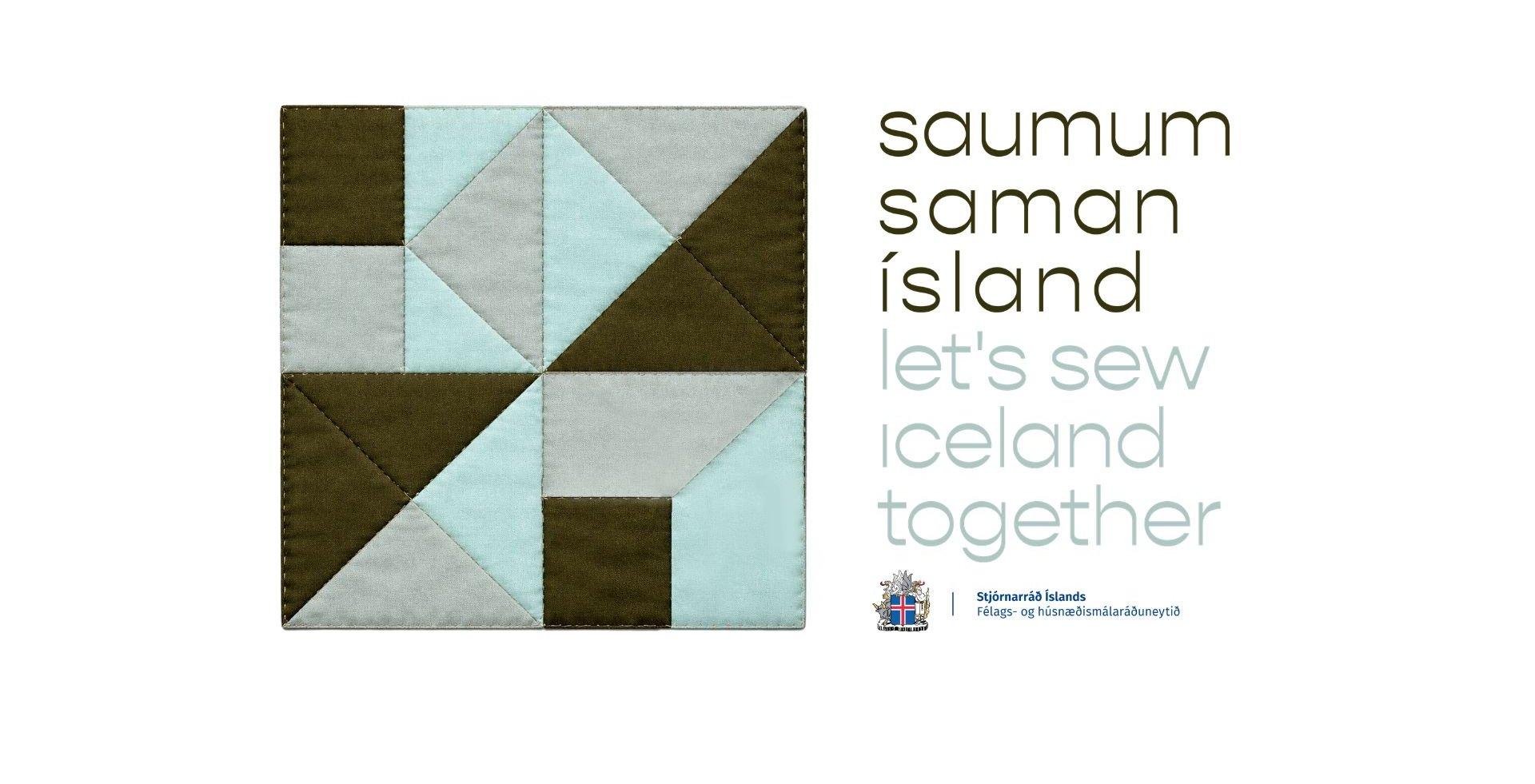 Saumum saman Ísland - Sýning á Sumardaginn fyrsta