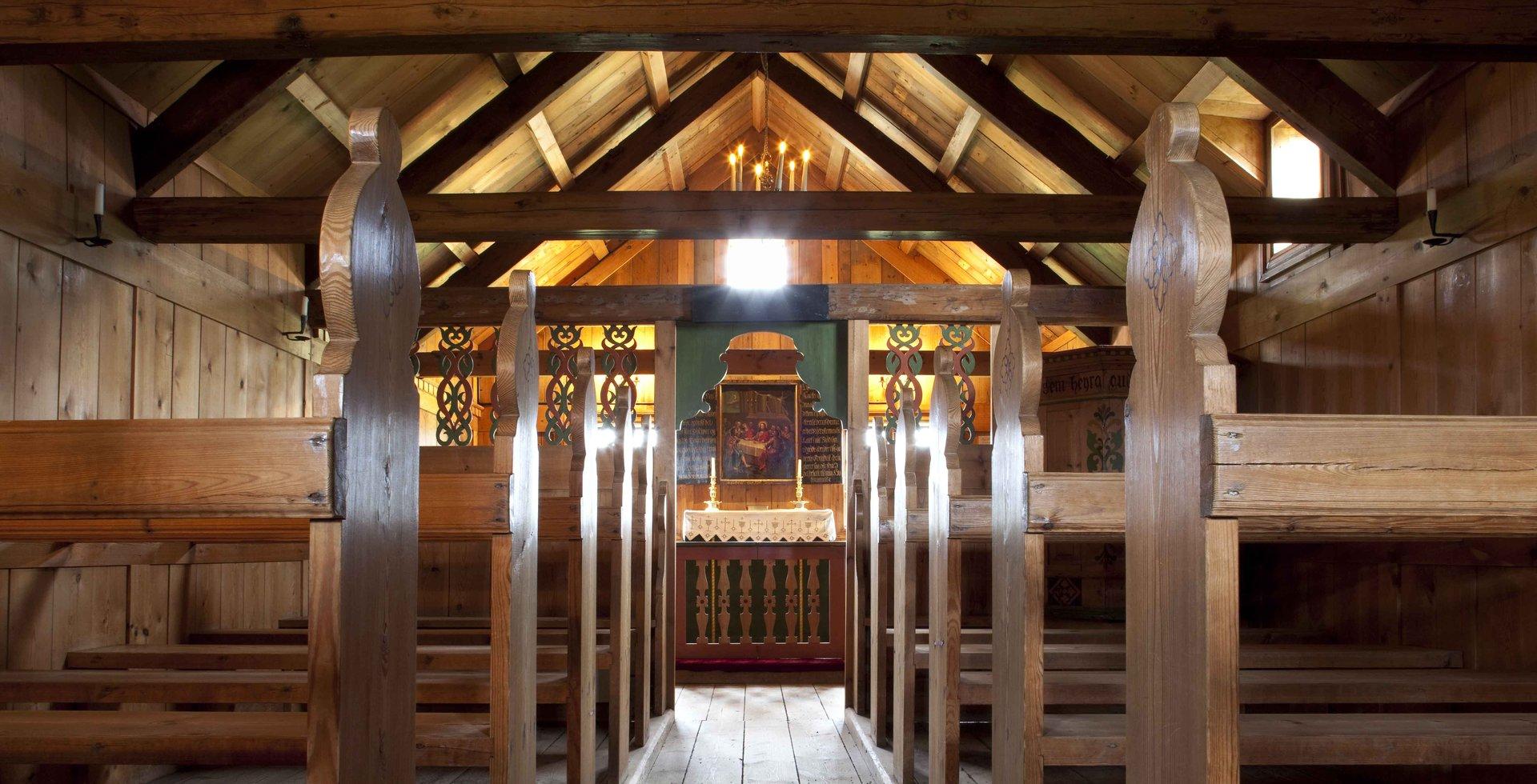 Church Service at Árbær Open Air Museum's Church