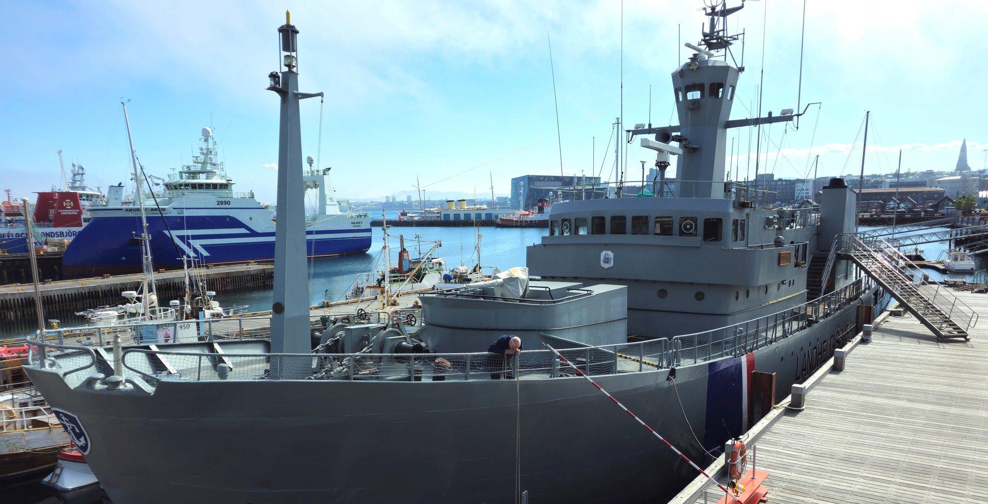 The Coast Guard Vessel Óðinn - guided tour on board